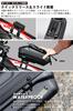 GORIX Top Tube Bag for Large Removable with Cycle Small Item Hard Mount Bicycles, Smartphones, Waterproof, Capacity, MTB-Friendly, One-Touch
