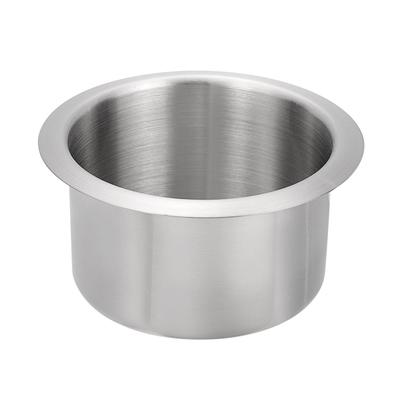 Uxcell 201 Stainless Steel Cup Holder X Drink Can Holder for Poker Car Cup Holder Silver Drop-In 2.44" 4.6" Tables, Sofa, Boat, Insert,