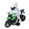 Remote Control Motorcycle High Speed RC Stunt Motorcycle with   Lights for Gaming Competition