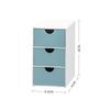 Creative Desktop Drawer Style Storage Box, Office Collection and Organizing Cabinet