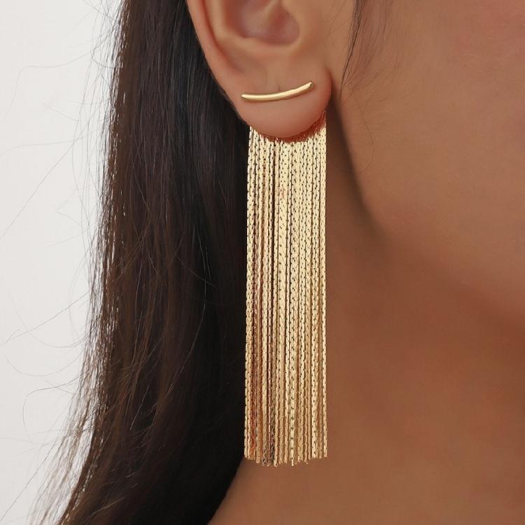 Irregular Tassels Earrings Comfortable Extended Wear Women Jewelry