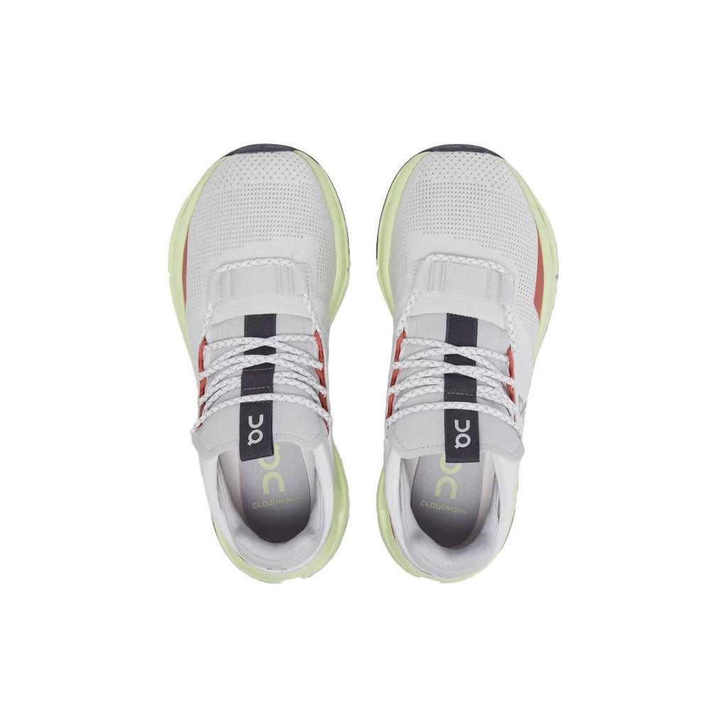 ON Cloudnova White Limelight Women Sneakers 26.98489