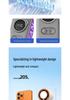 Portable Rechargeable Turbo Ice Pack Handheld Neck Fan with Digital Display