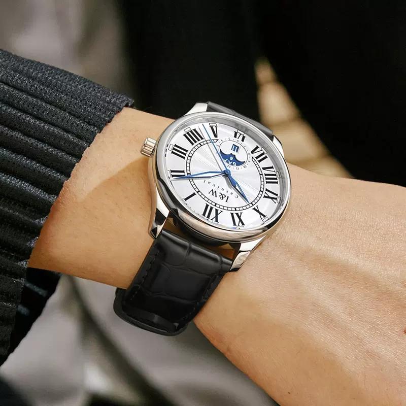 IW Top Brand Luxury Automatic Watch for Men Calendar Week Sapphire Glass Waterproof Miyota Mechanical Movement Watches Reloj