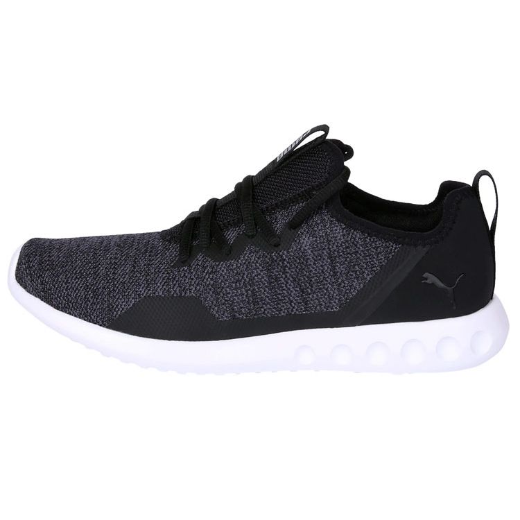Puma Carson 2 X Knit Comfortable Versatile Low Top Lifestyle Sneakers Men Sneakers Gray Black White 190966-01