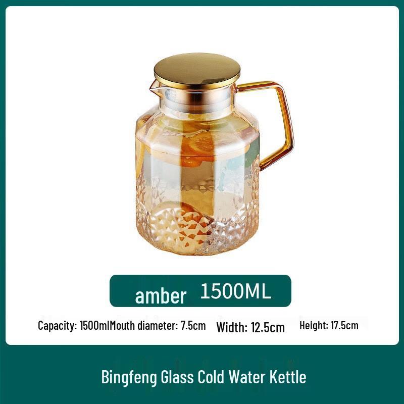 

Mr. Jane High Borosilicate Glass Cold Water Pitcher