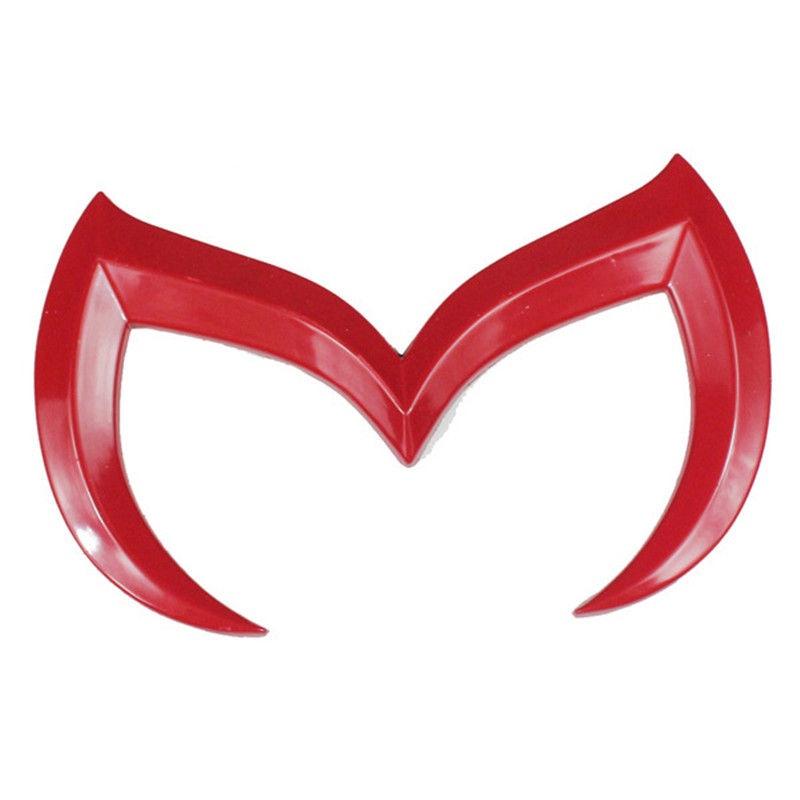 Premium 3d Evil M Emblem Logo Bat Rear Badge Decal For Mazda 3 6 Mazdaspeed Cx Miata