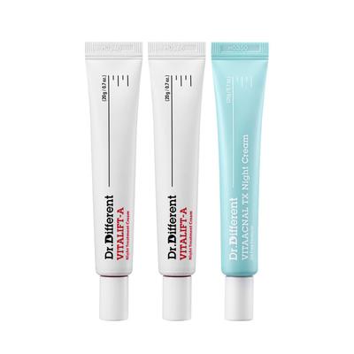 Vitalift-A 20g X2 + VitaAcnal TX Night Cream 20g