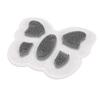 Shower Foot Scrubber Mat Back Washer Exfoliating Bath Wash Pad Wall Mounted Slip Suction Cups