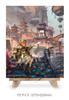 Twilight Sleeping Town PS4 A4 clear file character fine art board - (Includes & (F3 size))