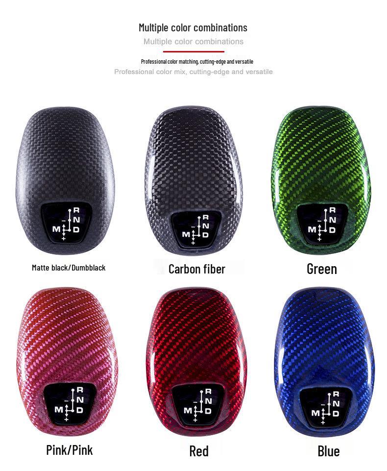 Porsche Panamera Real Carbon Fiber Gear Knob Cover