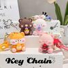 1-20PCS Luck Drinks Keychain  Pvc Doll Key Chain Cartoon Bag Pendant  Soft Plastic Doll Car Key Chain Bag Pendant Small Gift