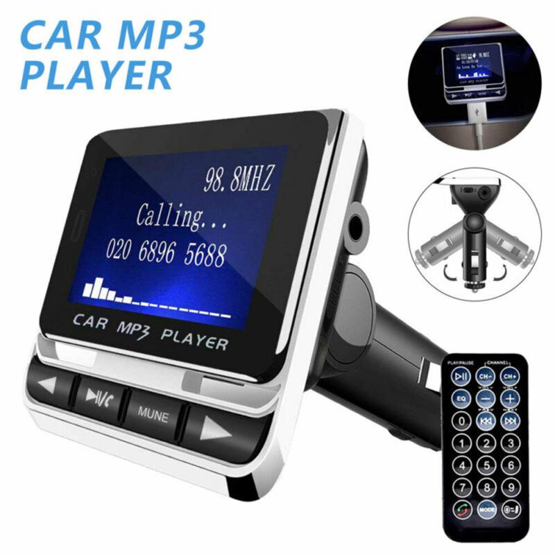 FM Bluetooth-compatible Mp3 Player Large Screen Display Hands-free Calling Fast Charging Adapter