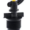 5Pcs 180 Degree Rotating Sprinkler G Type Yellow Small Wheel Nozzle Pile Connector For Irrigation Garden Watering