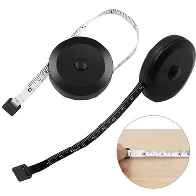Mini-Maßband, einziehbares Messlineal, kompaktes, tragbares, flexibles, weiches Lineal für genaue Messungen