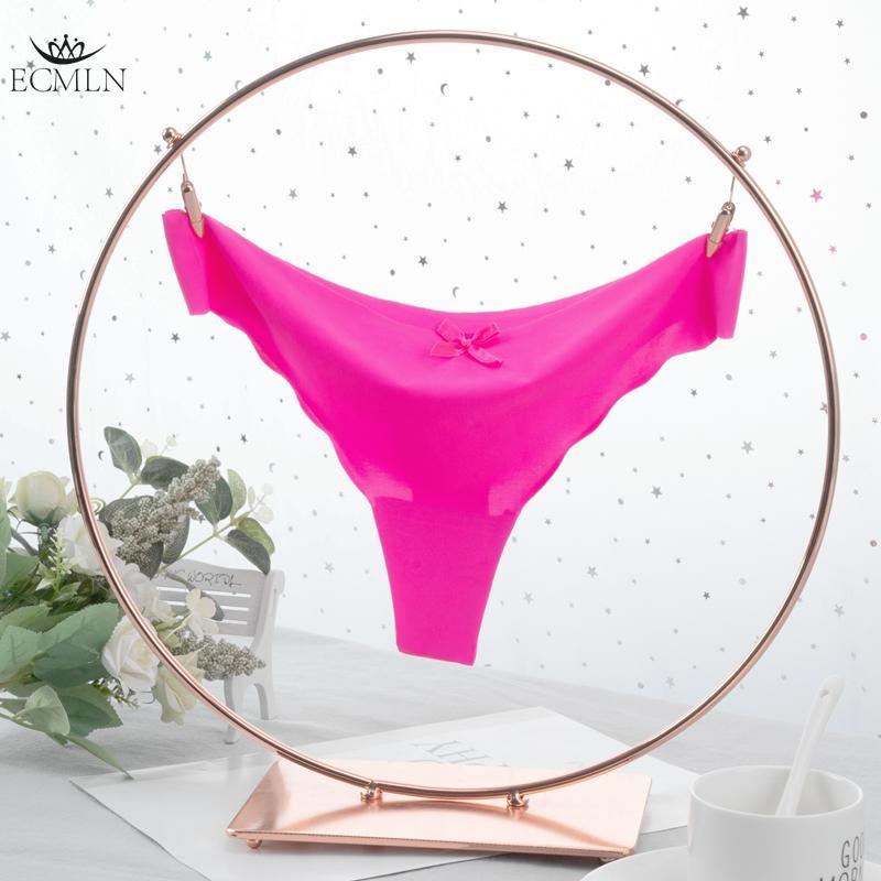 Women's Sexy Thongs G-string Underwear Panties Thin Breathable Low Waist T Back Female Seamless Comfortable Thong Lingerie