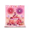 Multicolor Happy Birthday Cards with Envelope Music Lighting 3D Paper Carving Greeting Card Craft Cartoon Music Postcard Gift