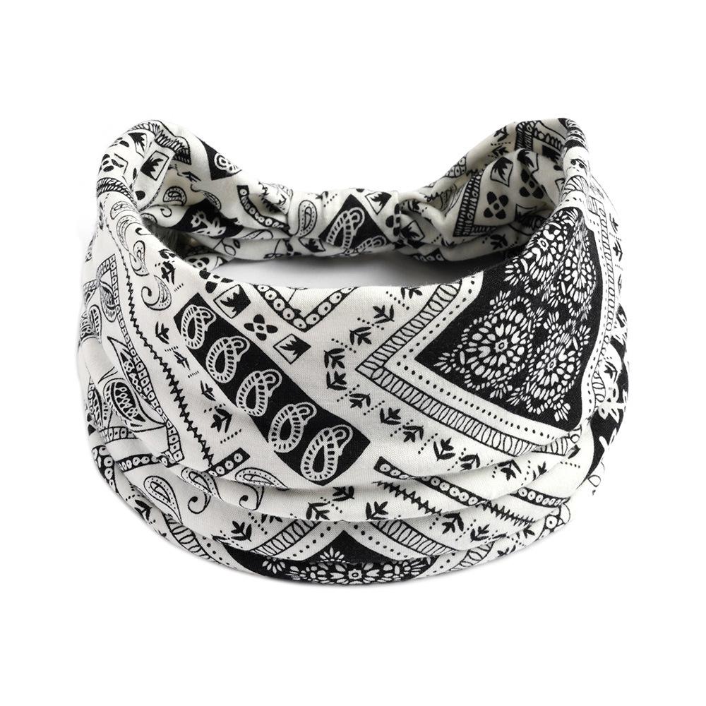 Women's Wide Retro-Style Elastic Sports Headband - Yoga & Hair Accessory