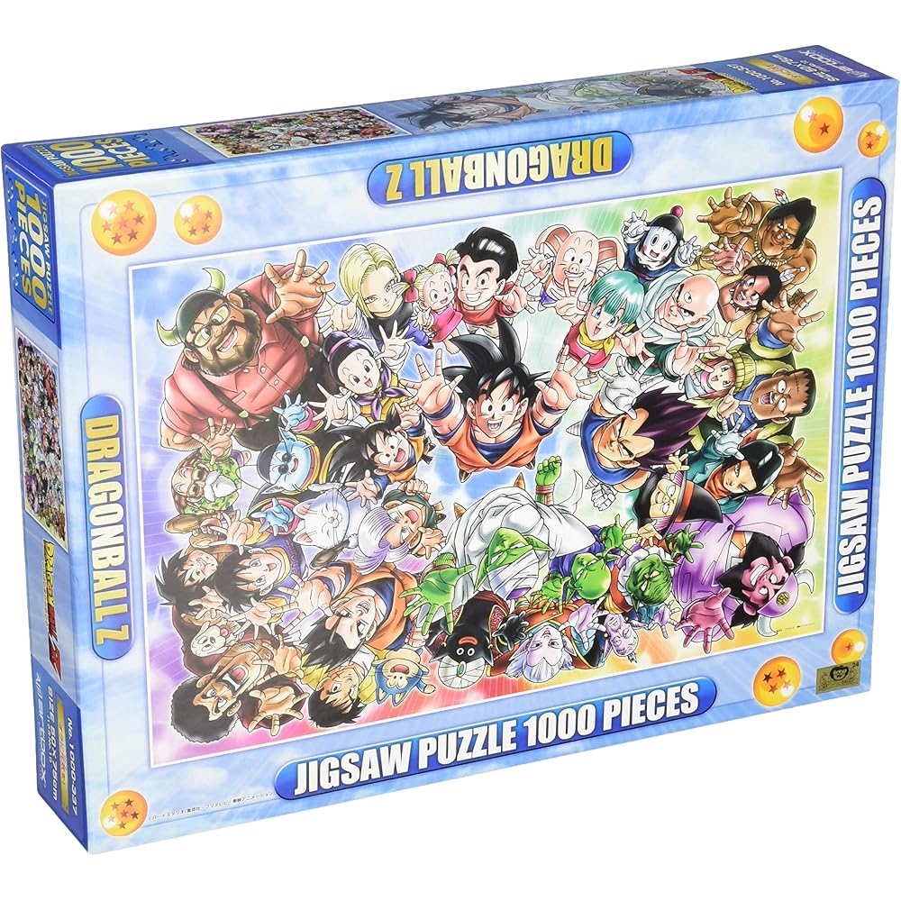 Ensky Dragon Ball Z Puzzle 1000 Pieces 50x75cm Suitable for Ages 6 and Up Jigsaw Puzzle