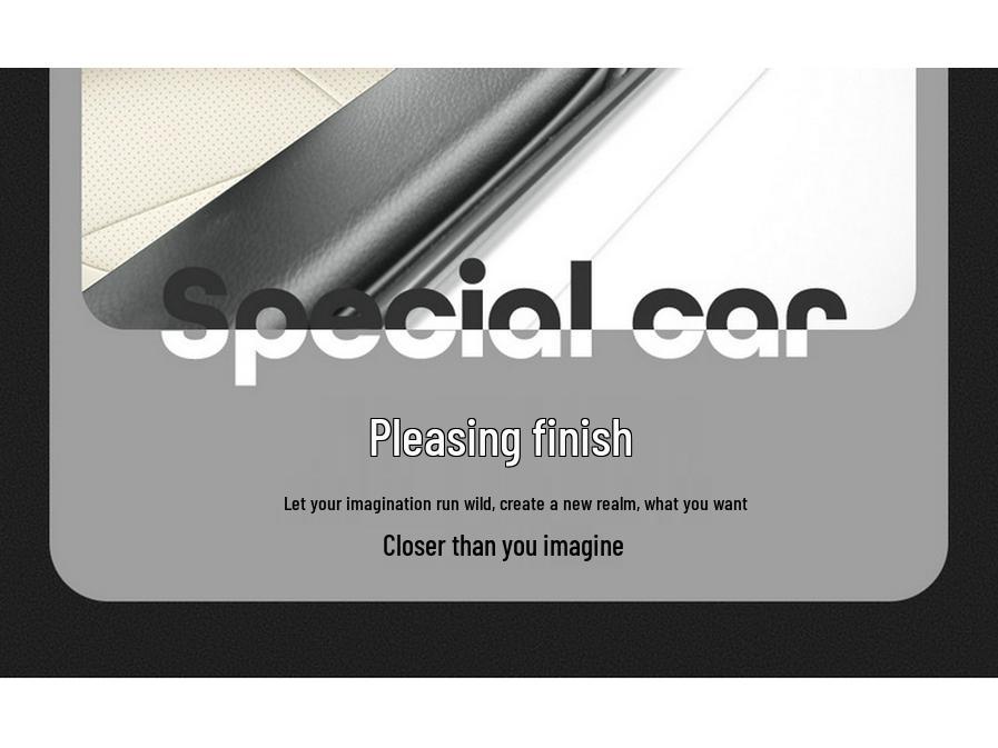 Smart Elf 1 Full Leather Car Seat Cushion - Universal Fit for All Seasons, Five Seats