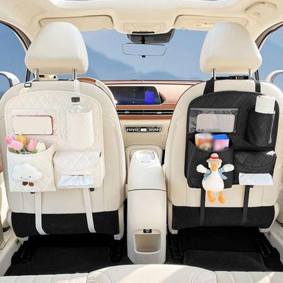 Foldable Car Seat Back Hanging Bag Household Car Back Seat Organizer  Interior Accessories
