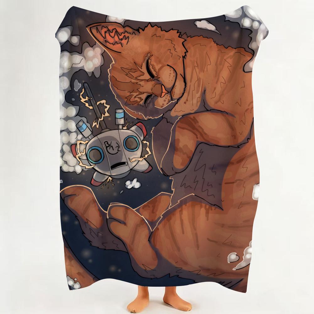 

Game S Stray Throw Flannel Throw Blanket Suitable for Sofa Living Room Bedroom 75cmx90cm