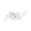 Pente de Cabelo para Casamento de Noiva 2025: Elegante Adorno de Cabeça com Pérolas e Strass para Banquetes