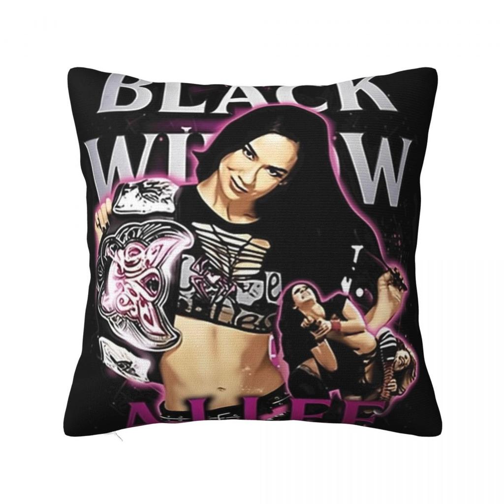 Aj Lee Black Widow Pillowcase Polyester Cushion Cover Decoration Throw Pillow Case Cover Home Wholesale 40X40cm