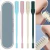 1/2/3/5/12/24Pcs Double-Head Nose Hair Trimmer Sharp Blade 360 Degree Rotating Nasal