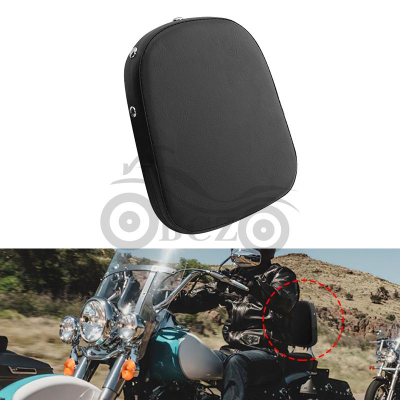 Motorcycle Accessories: Rear Backrest Pad with Studs for Iron Horse 400 and Magna 250