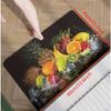 Fruit Pattern Soft Kitchen Rug Anti-Fatigue Kitchen Rug Waterproof Non-Slip Rugs Set Runner Rug Bedside Rug Absorbent Carpet For Kitchen