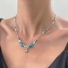 Bohemian Starfish Necklace Female Ins Creative Conch Beaded Shell Collarbone Chain European and American Personalized Neck Chain Jewelry