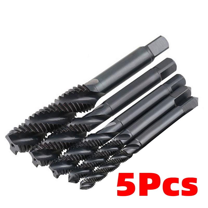 Buy 5PCS Spiral Hand Thread Tap Screw 