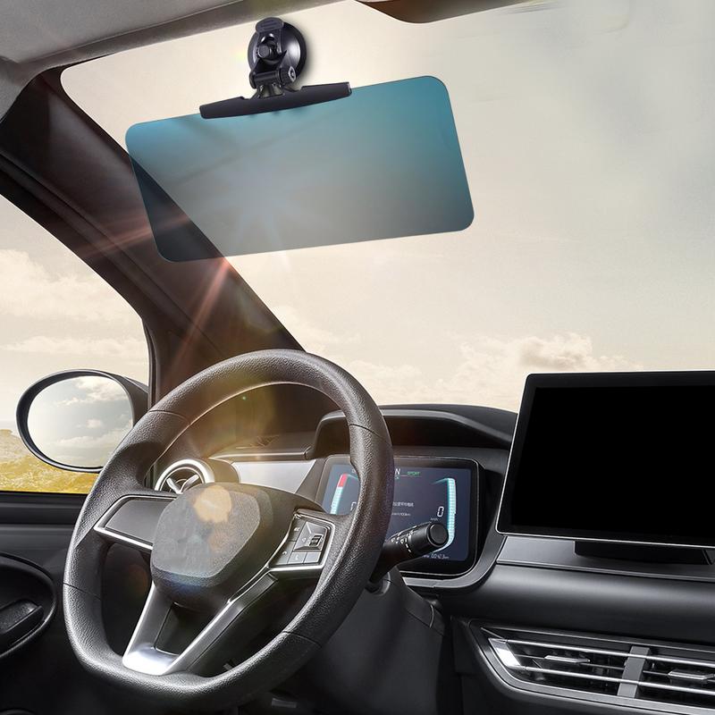 Car Visor Extender Windshield Sun Blocker Anti-Glare Weatherproof Sunvisor Extension Car 180-Degree Rotation Car Sun Blocker