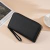 New Fashion Women Long Wallet Large Capacity Multiple Card Slots Zippered Purse Business Handbag Card Holder Wallet Coin Bag
