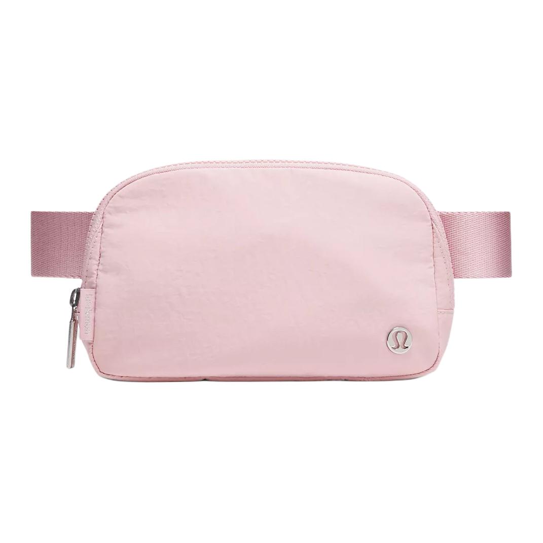 Lululemon Everywhere 1L Casual Fashion Versatile Nylon Shoulder Crossbody Waist Bag Women bags Pink-Mist LU9BR6S-069005 Pink Mist