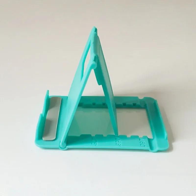 1pc Plastic Replicate Cellphone Stand Holder Portable Adjustable Universal Mobile Phone Support Holder Foldable Cellphone Holder