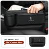 Leather Car Seat Gap Filler Pocket Cup Phone Holdr Storage Box For Lincoln Mondeo MKC MKZ MKX MKT Aviator Navigator UU111