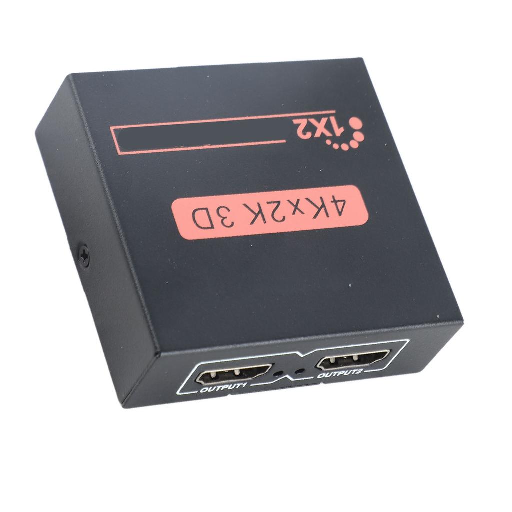 HD Multimedia Interface Splitter 1 In 2 Out HD Multimedia Interface Extender for Monitors LCD TVs