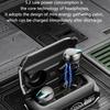 M41 Bluetooth Kopfhörer Kabellose Kopfhörer Smart Touch Digitalanzeige Stereo Ohrhörer Mit Farblicht Magnetische Saugkopfhörer