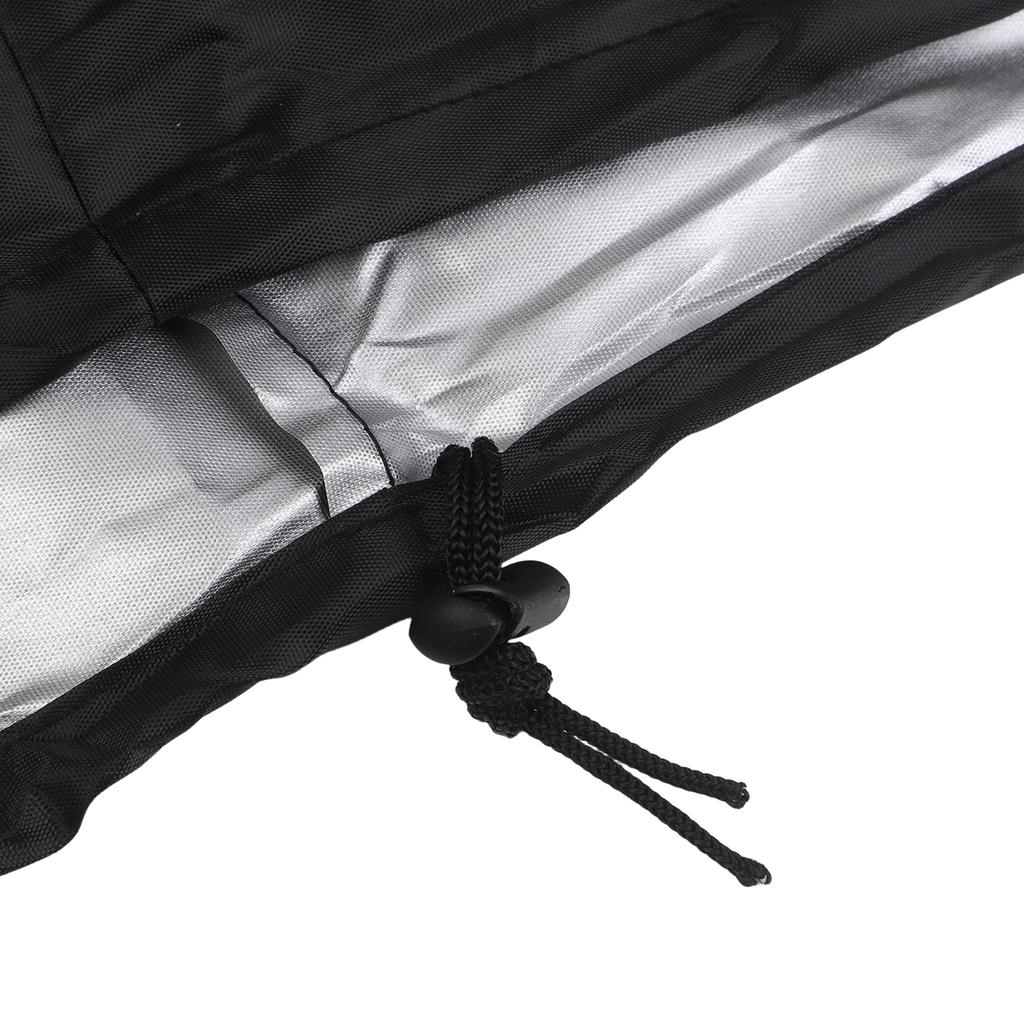 Heavy Duty Protective Cover for Electric Snow Blowers with Waterproof Strips Drawstring Closure and Elastic Buckle