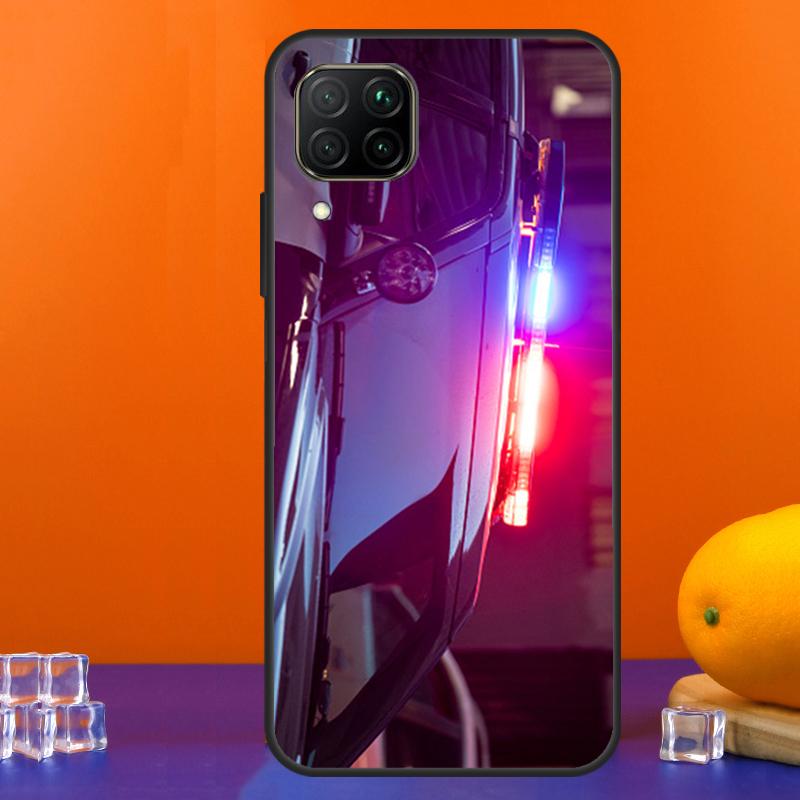 police car For Huawei Nova 12s 12i 11i 8i 9 10 SE Y91 Y90 Y60 Y70 Y72 Y61 P20 P40 Lite P30 P60 Pro Case