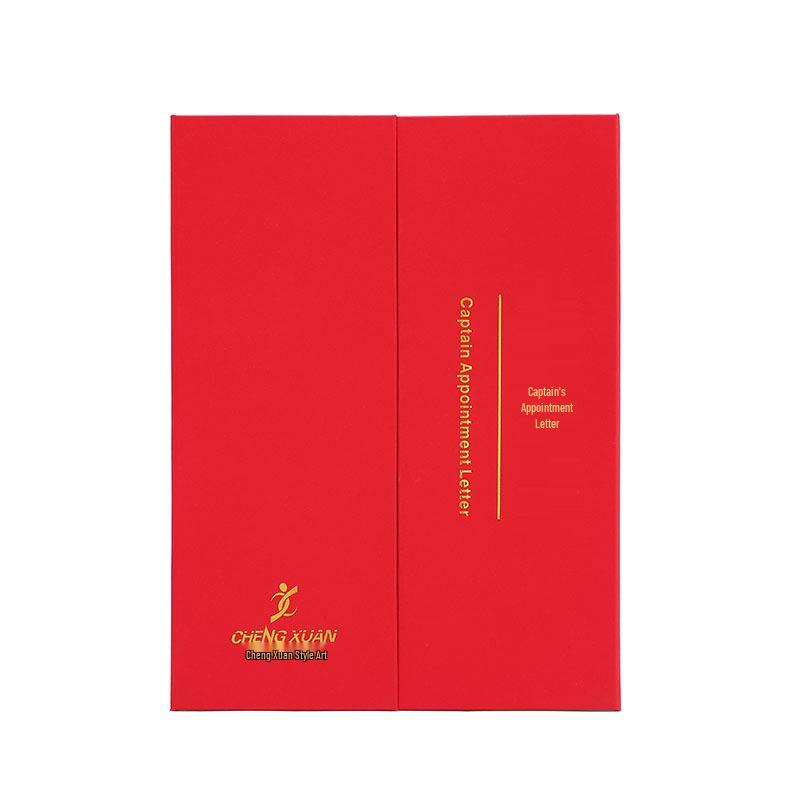 European Leather & Paper Tri-Fold Certificate Holder for Honors, Graduation, Awards & Appointments