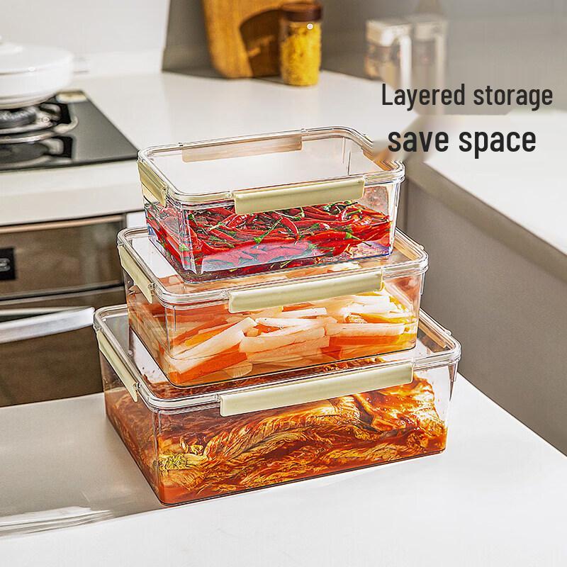 ZISIZ Food Grade Pickle & Food Storage Container