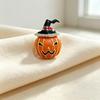 Halloween Pumpkin Witch Hat Brooch: Cute Enamel Pin for Festival Clothing & Accessories