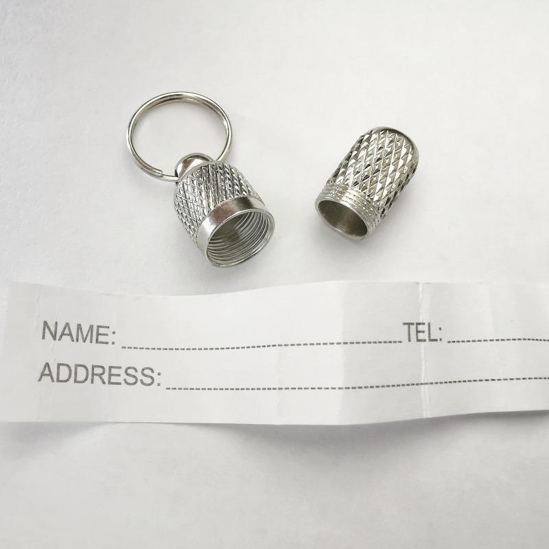 1/2/4pcs Pet Cat Dog ID Tag for Dogs Cats Pet Collar Hanging Pendant Identity Adress Plate Pet Anti-Lost Decoration Silver