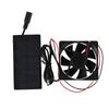 Solar Camping Fan, 3000 RPM IP65 Water Proof   Solar Panel Fan Kit for Homes RVs Greenhouses