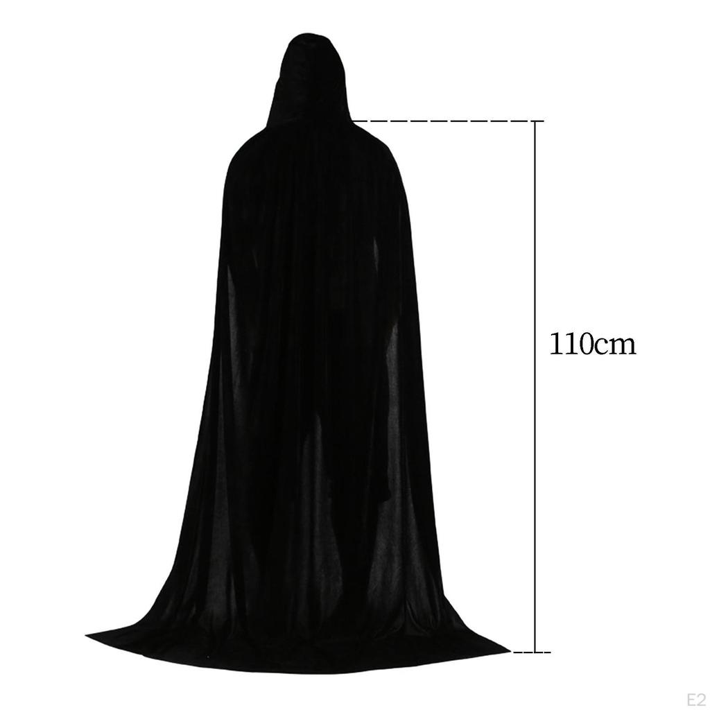 Children's Halloween Velvet Hooded Cape - Premium Quality and Versatile Design