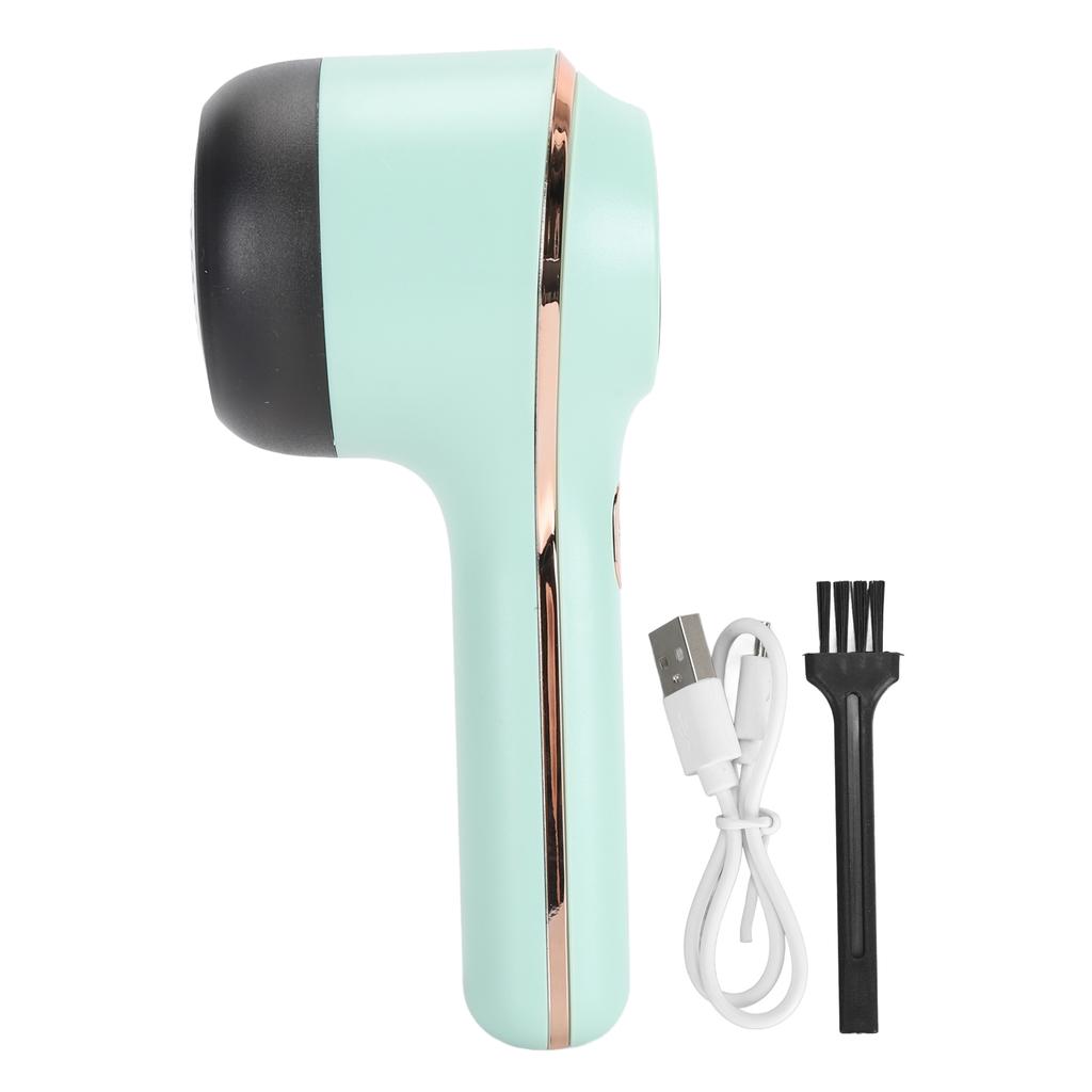 Electric Lint Remover Rechargeable Digital Display Powerful Motor 6 Blades Fabric Trimmer for