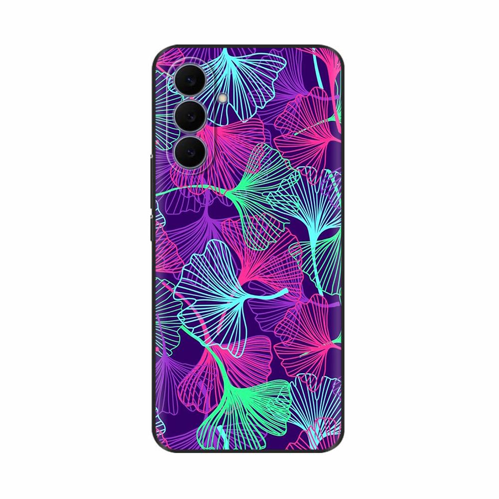 For Samsung Galaxy S25 FE Case Sweet Patterns Soft Liquid Silicone Cover For Samsung S25 FE Phone Cases S25FE Shockproof Fudnas